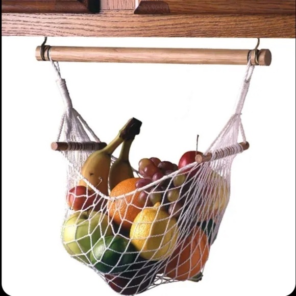 Under the cabinet‎ fruit and vegetable hammock cage basket bohemian - Picture 2 of 8